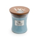 Sea Salt & Cotton Medium - WoodWick Candle