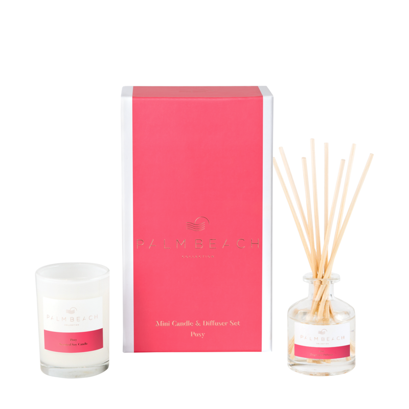 [GPMCDP] Mini Candle &amp; Diffuser Pack - Posy - Palm Beach Collection