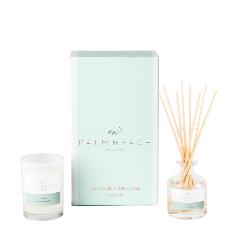 [GPMCDSS] Mini Candle & Diffuser Pack Sea Salt - Palm Beach Collection