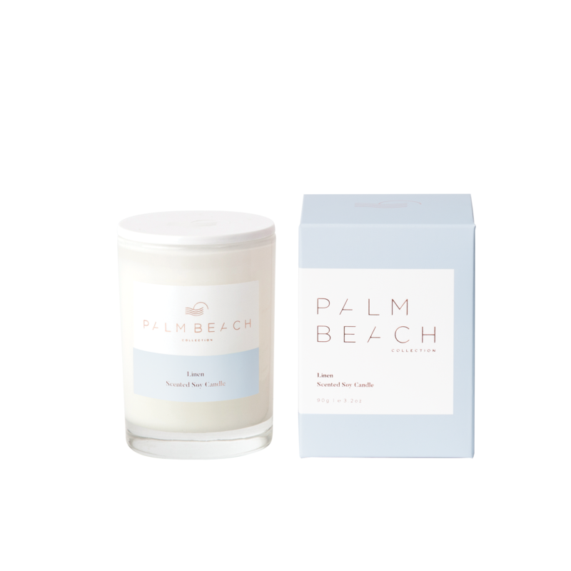 [MINIXLW] Mini Candle - Linen - Palm Beach Collection