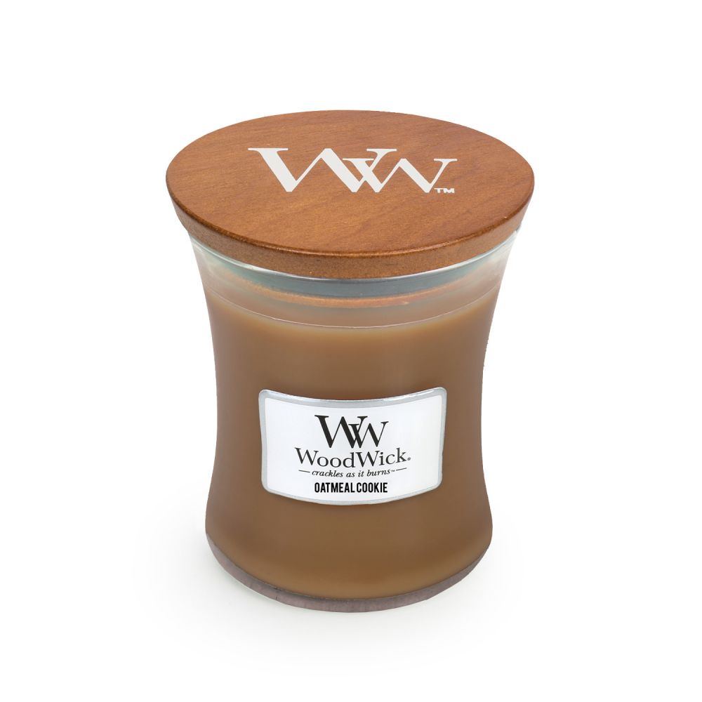 [WW92053] Oatmeal Cookie Medium - WoodWick Candle