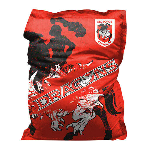 [NRL580BD] NRL St. George Illawarra Dragons Giant Bean Bag